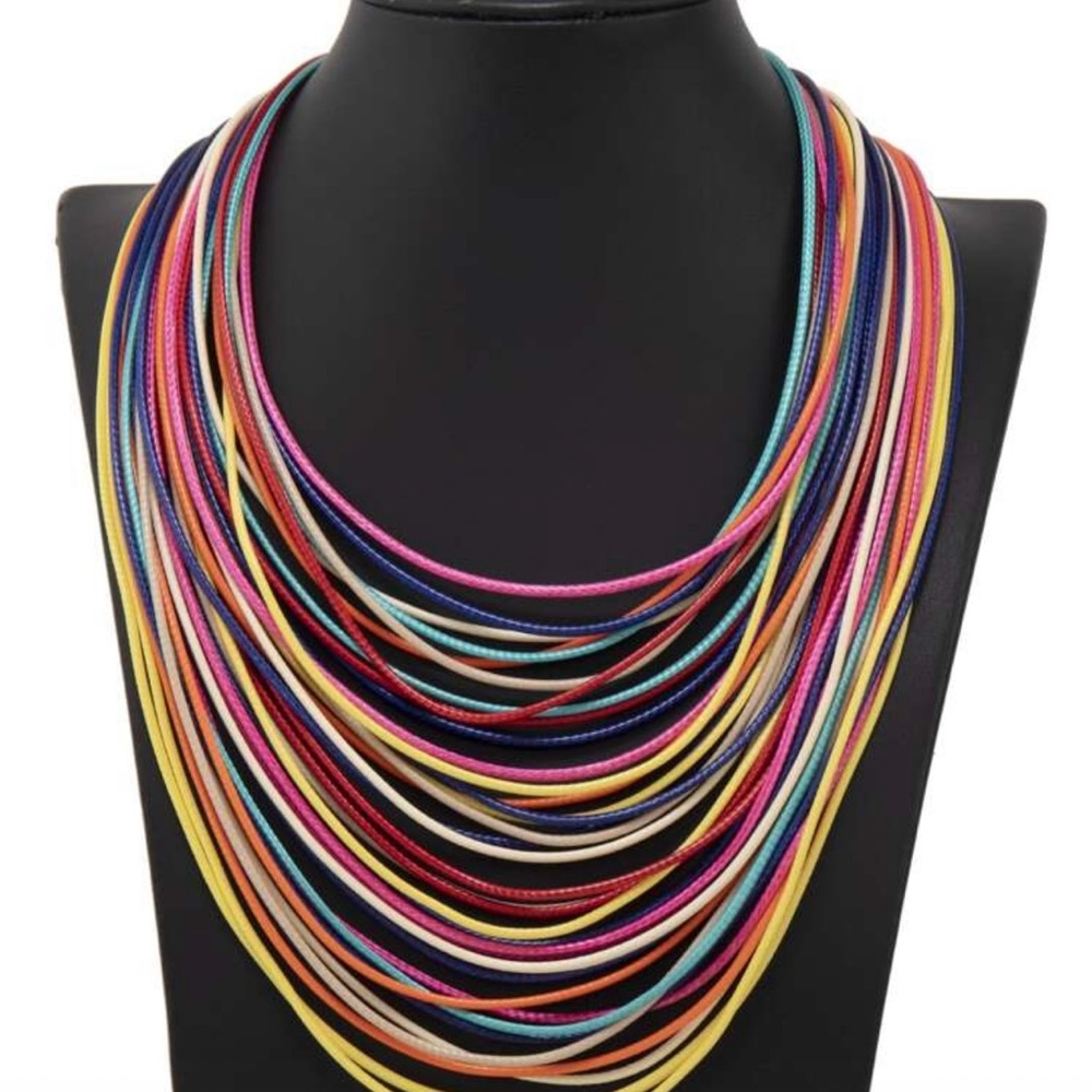 Multicolor Layered Necklace